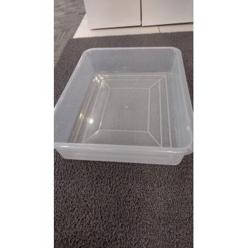 Water Dispenser Tray Transparent Plastic L23xW17xH5 Inch Approx