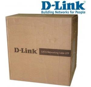 D-Link Cable CAT6 UTP 23 AWG Copper 100M Gray 1 Roll