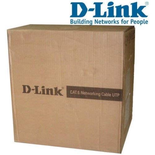 D-Link Cable CAT6 UTP 23 AWG Copper 100M Gray 1 Roll