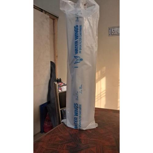 Water Wings Cartridge Pre Filter Length 20 Inch Dia 4 Inch 10 Micron For RO