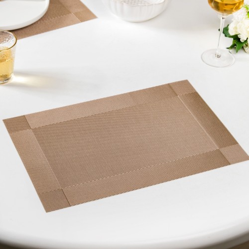 Table Mat PVC Printed 45x30cm Pack of 6