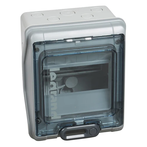 Legrand 6 Module Weather Proof Box 601996 IP 65- IK 09 CLASS COVER Color Dark Green