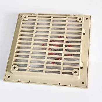Air Vent Fan Filter Square Snap Type 6 x 6 Inch