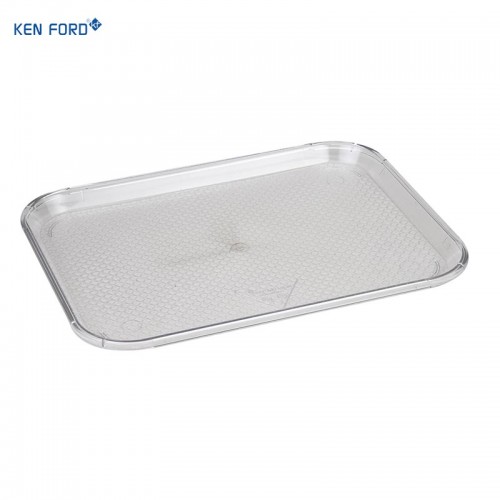 Kenford Tray CFT 1014 (PC) Cafeteria Rectangle White (High Heat Resistant) Polycarbonate 10x14 Inch