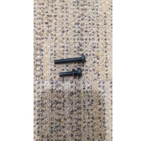 Furniture Screw SS 202 Black Round Flat Head 6 MM X 1 Inch 1 Kg
