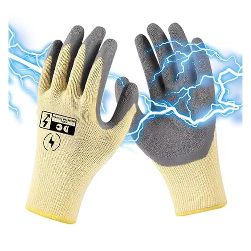 Serplex Electrical Gloves 400V High Voltage Resistant Insulated Nylon 1 Pair