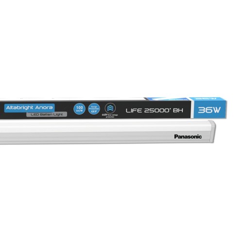 Panasonic LED Batten light 4 feet with 4kV Surge Protection 6500K 36W Cool White