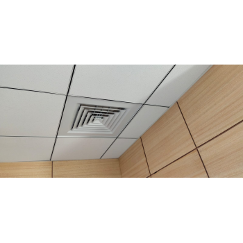 Aluminium AC Ceiling  Outer Size :- 600 x 600 mm Inner Size :- 450 x 450 mm