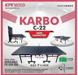 KTR Mecto TT Table Karbo C22 Top 22mm
