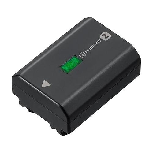 Sony Rechargeable Battery Pack For Alpha A7 III, A7R III, A9 Digital Cameras Black NPFZ100 Z-Series