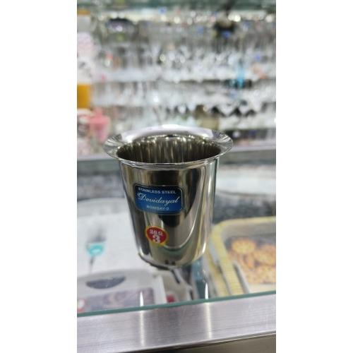 Devidayal Stainless Steel 26 Gauge Drinking Water Tumbler 200ml Weight 90-100gm Approx
