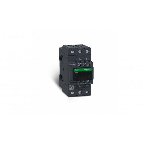 Schneider Electric Power Contactors LC1D65A  Deca Auxiliary Contacts 1 NO + 1 NC 3 Pole AC & DC Control