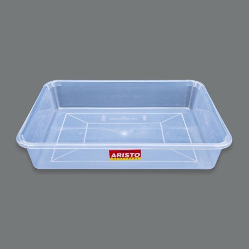 Aristo Multipurpose Tray 104 Transparent White Dimension 474x342x90 MM Capacity 11000ml