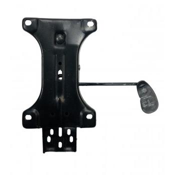 Revolving Chair Plate Cast Iron Synchro Dimension D15.2xW15.2xH24.1 CM