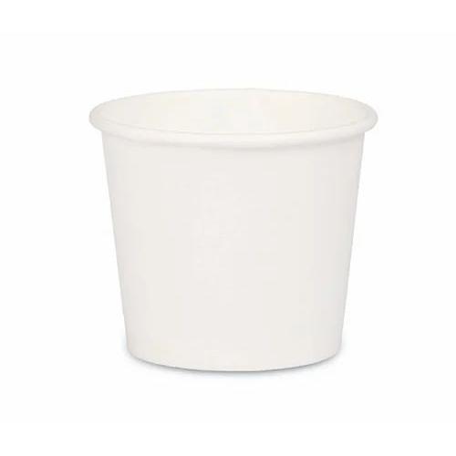 Paper Cup 150ml ITC Food Paper 150-165 GSM Plain White
