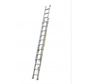 SJ Ladders Heavy Duty Extension Ladder SJ-12 Thickness 3.25 Grade T6 Weight Capacity 200 Kg With Certificate IS 733-1983 Single Sided Aluminum 14 Feet 27 Step