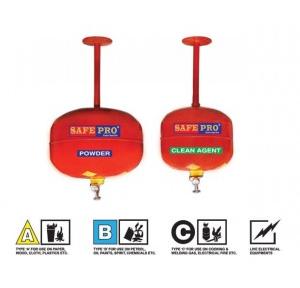 SafePro Automatic Fire Extinguishers Clean Agent Ceiling Mounted FK-51-12UL Listed IS:15683 Modular Type 5 Kg With HPT Certificate