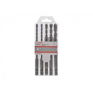 Bosch Hammer Drill Bit Set SDSplus  6/6/8/10/12 MM  Pack of 5