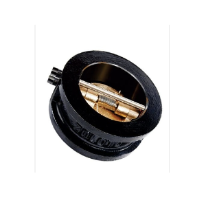 Zoloto Cast Iron Dual Plate Art No 1082 Wafer Type Check Valve PN 16 50mm with SS Disc 304 & Nitrile Rubber