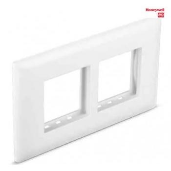 Honeywell MK EVO 4 Module Front Plate EW104WHI 4M White With 4M PVC Surface Box