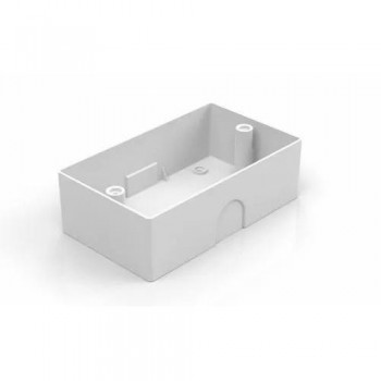 Honeywell MK EVO 4 Module Front Plate EW104WHI 4M White With 4M PVC Surface Box