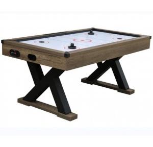 OSW Air Hockey Table Manual Table Size 226x124x81CM/89x48.8x32 Inch Playfield 206x104 CM MDF With PVC Edge Banding All Around Faceplate 36 MM Thickness MDF Aprons 15 MM Thickness 25.6 Wide MDF Legs 36 MM Thickness 33 CM Wide MDF Leg Crosspiece 15 MM T