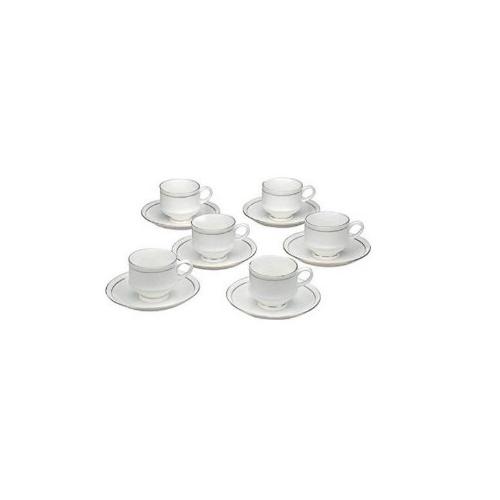 Marvel White Cup With Saucer Ceramic 250ml
