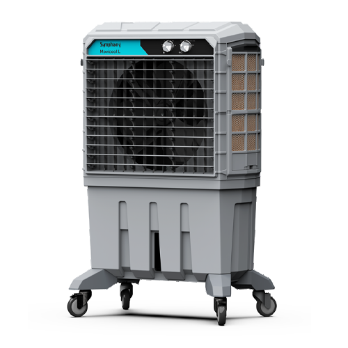 Symphony Cooler L125 Movicool Commercial 125 Ltr 215 Watt 870x440x1440 MM With Easy Removable Cooling Pads
