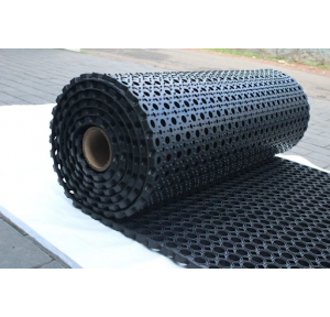 Hole Mat Heavy Duty Anti Skid Black Rubber Thickness 20 MM 1 Sqft