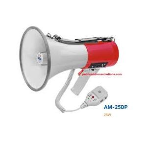 Ahuja PA Megaphone AM-25DP With In built Recording and Playback USD Option Type With Chargeable Battery
