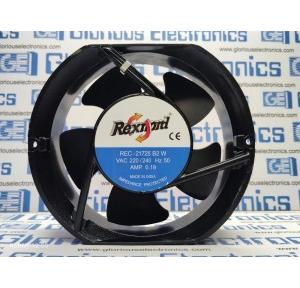 Rexnord Exhaust Fan REC21725B2W  6 Inch  AC Size 170x150x50 MM 240V 300 rpm Black