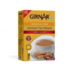Girnar Masala Chai Instant Tea Bag Premix 80 Grams Pack of 10
