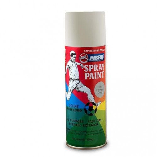 Abro Multipurpose Colour Spray Paint SP-90 400ml Siemens Grey