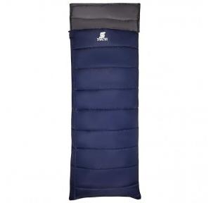 Symactive Sleeping Bag Camp For Adults Lite 3°C to 20°C Lightweight Camping Sleeping Bag For Indoors and Outdoors Blue Color Height Upto 6.8 Feet Rectangular Shape