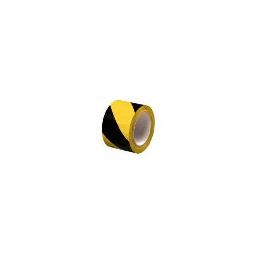Zebra Floor Marking Tape Yellow & Black 3 Inch/72 MM 33 Mtr