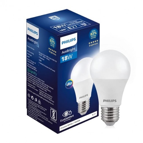 Philips LED Bulb E27 18W Thread Type 220V 6500K Cool White
