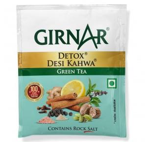 Girnar Green Tea Detox Desi Kahwa Sachet 2.5 Grams