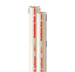 Ashirvad Pipe 70000254 Flowguard Plus (SDR 11) 1 Length CPVC 3/4 Inch 5 Mtr