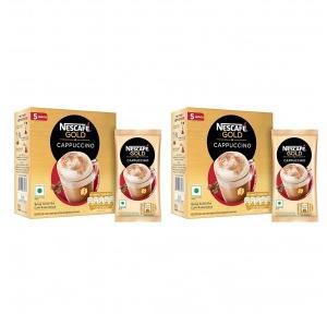 Nescafe Instant Coffee Premix Powder Gold Cappuccino 25g Sachet