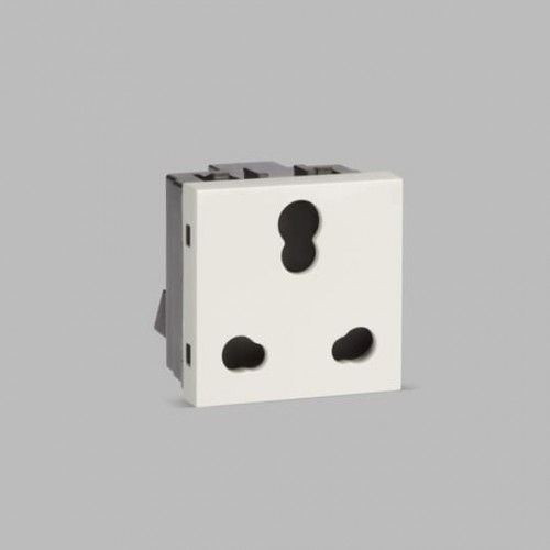 ABB Socket IIK20616 BL 2M IVIE White 1SYK100001A1023 6/16A 3 Pin