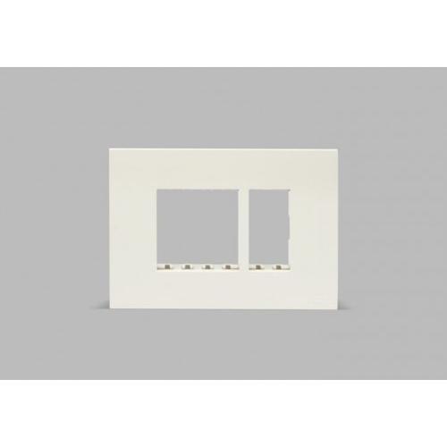 ABB Plate IIPP343 BL With Frame White IVIE 3M 1SYK100001A1073