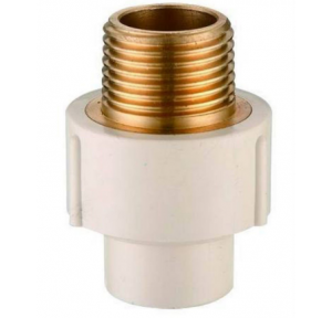 Ashirvad Male Adaptor 70000867 Brass Threaded SCH-80 1(1/4) Inch UPVC 32MM