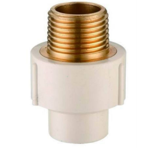 Ashirvad Male Adaptor 70000866 Brass Threaded SCH-80 1 Inch UPVC 25MM