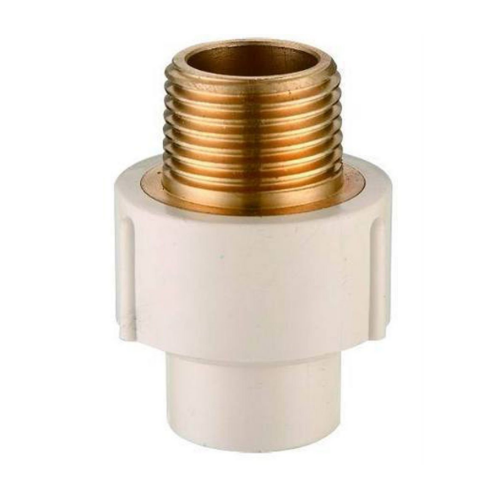 Ashirvad Male Adaptor 70000866 Brass Threaded SCH-80 1 Inch UPVC 25MM