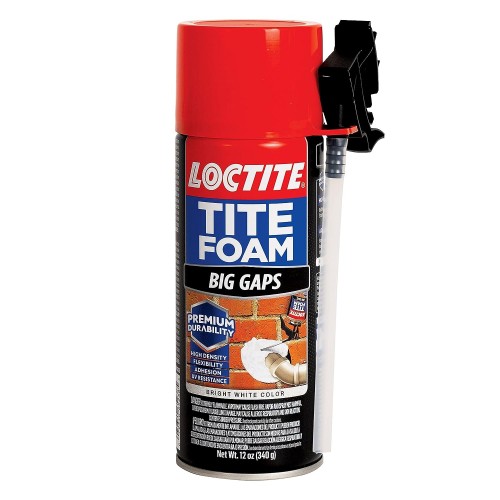 Loctite Tite Foam PU Sealant Foam 340 Gram For Crack & Mouse Prevention