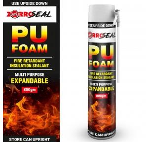 AIPL PU Foam PUF-750 Abro Multipurpose Expandable  Insulation Sealant Spray for Window, Tile, Door & AC Gaps (750ml)