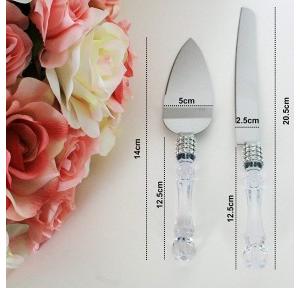 Cutlery Set Cake Server 14cm and Knife 20.5cm Stainless Steel