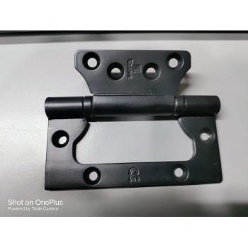Unistyle Butterfly Hinges SS Ball Movement Colour Black Size 100 MM