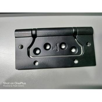 Unistyle Butterfly Hinges SS Ball Movement Colour Black Size 100 MM