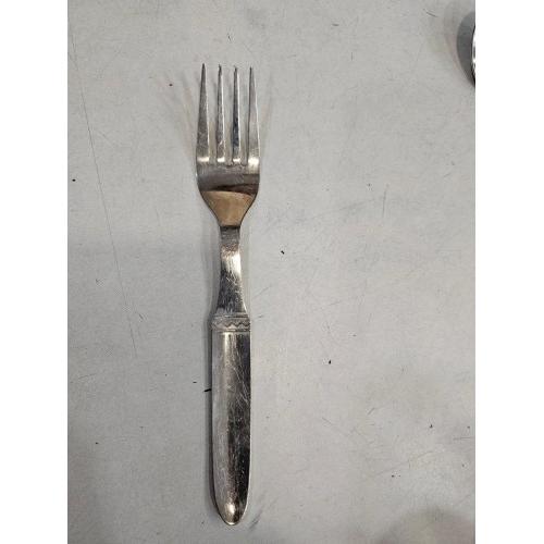 Desert Fork Vikas Stainless Steel 18.5CM 18 Gauge Pack of 12